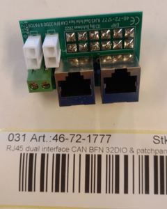 RJ45 Dual Interface CAN BFN 32DIO & Patchpanel